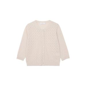 린넨 혼방 크루넥 가디건 [UFI2-KCA250N]