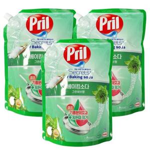 프릴 베이킹소다 그린허브 1Lx3개 헨켈