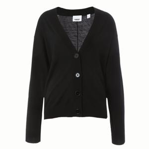 [버버리]여성 도녹 울 체크패치 가디건(블랙) 80748871