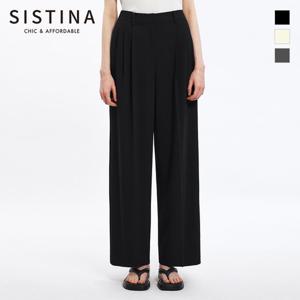 [SISTINA] 인기 핀턱 롱 와이드 팬츠_AWWSLO21150