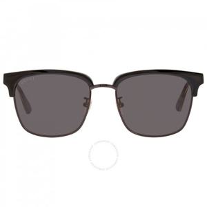 구찌 그레이 스퀘어 남성용 선글라스 GG0382S 001 56