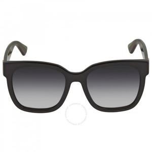 구찌 그레이 그라디언트 스퀘어 여성용 선글라스 GG0034SN 002 54