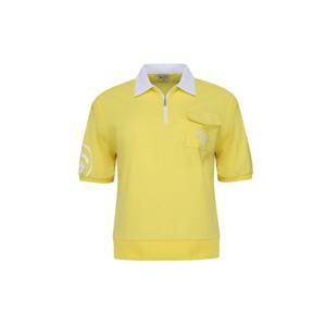 골피아 여성 포켓레터링 반집업 카라 반팔 골프셔츠 ATM4JN5042