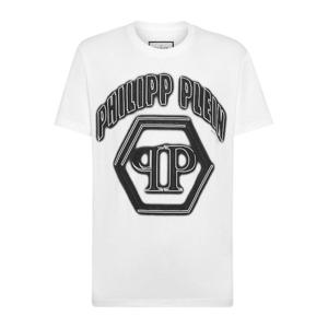 필립플레인 반팔티셔츠 MTK7449PJY002N 01 WHITE