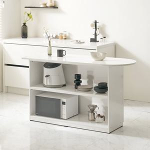 보루네오 마르체 올리 E0 아일랜드 식탁 반타원형 1500 BYF709C (착불)