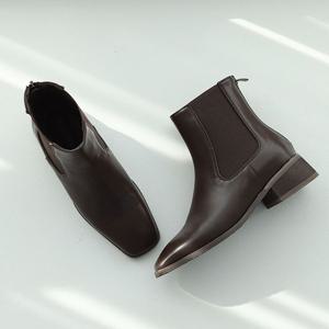 삭스앵클부츠 밴딩 슈즈 캐주얼 신발 여성 앵클 숏부츠 구두