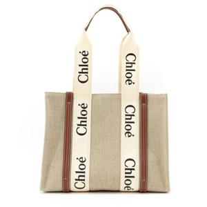 끌로에 우디 미디엄 토트백 가방 브라운 CHC22AS383J2890U