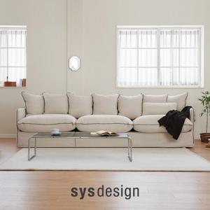 [행사카드7%할인][시스디자인] 코코 패브릭 4인 소파