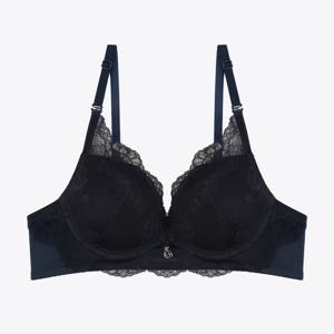 [보디가드][컴포트]풀커버리지 네이비 레이스 브라BGWBA103