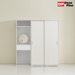 데코파인 디나 슬라이딩 옷장 1800 G세트 화장대 슬라이드 행거