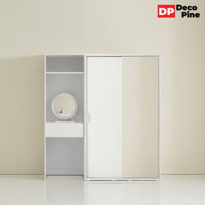 데코파인 디나 슬라이딩 옷장 1800 J세트 화장대 전신거울