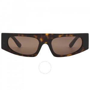 돌체앤가바나 다크 브라운 브로우라인 여성용 선글라스 DG4411 502/73 54