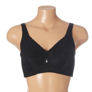 [비비안(언더웨어)]BR3517BK BBM 인견 부유방 보정 풀컵 노와이어브라