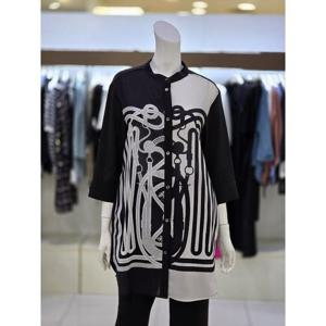 소고 트리아나 세이브존07 7부소매 쉬폰 셔츠 AI2GA16