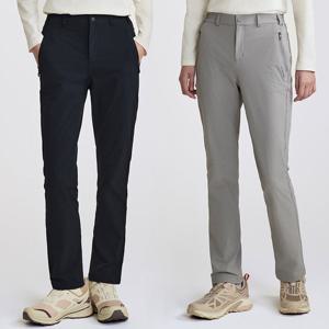 블랙야크 여성 스탠다드 팬츠 신축성 좋은 빅사이즈 가을 등산바지 일자 슬랙스 1BYPNF4501