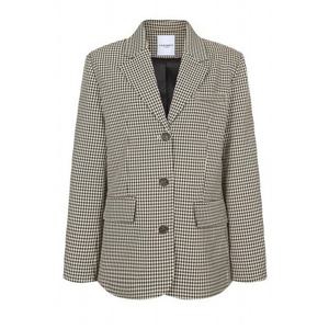 [레코브](레코브) 체크 패턴 하프 자켓(LK61BXJK531X)