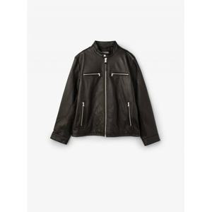 마이클 코어스 허먼 키 싱글 라이더스 재킷 MC577481205 에스프레소