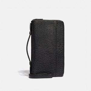 코치 더블 지퍼 트래블 오거나이저 67624-QB/BK 블랙