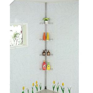 다용도 투명코너선반4단