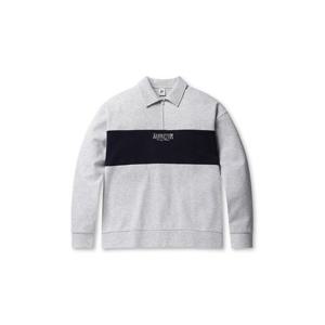 [폴햄]남성) 하프집업 컬러블럭 카라 맨투맨티셔츠 (PHE4TR1520)