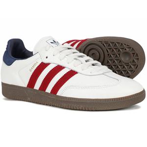 [정품] 아디다스 삼바 OG 코어 화이트 팀 빅토리 레드 (IH4881)