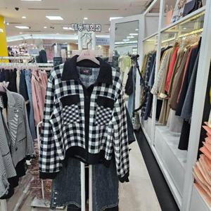 수스 DP01 체크가라니트 S244NJKA20