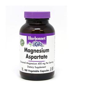 4개X  블루보넷  뉴트리션  마그네슘  아스파테이트  400mg  100베지캡슐