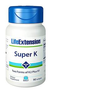 2개X  라이프익스텐션  슈퍼  K  2600mcg  90소프트젤  x  2팩