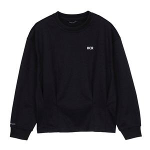 [힐크릭]여성골프긴팔티셔츠 터크디테일맨투맨TS 1HCTSF2507BK._