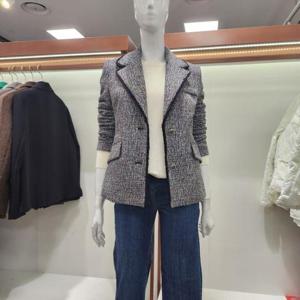 수스 HC04 트위드 져지 스판 슬림자켓 S243BJK903