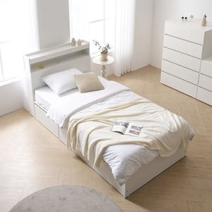 마르체 리움 서랍 미니싱글 수납침대+본넬매트리스 BKC777C (착불)