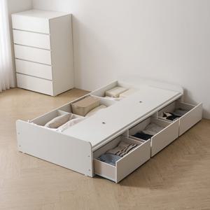 마르체 리움 낮은헤드 통서랍 수납 침대프레임 슈퍼싱글 BKC759C (착불)