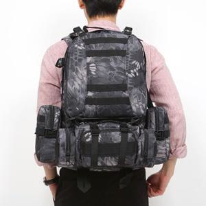서바이벌백팩 서바이벌 백팩 대형 베낭 55L 생존 가방 정글블랙