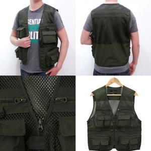 등산조끼 경량 메쉬 레저 조끼 등산 작업용 남자 여름조끼 L