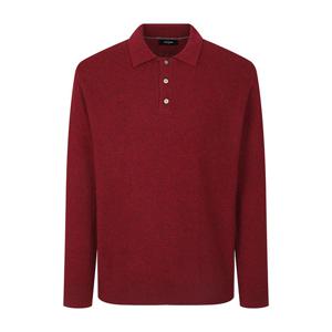 [레노마(셔츠)]케시미어 혼방 카라 니트 ROFSW1010WN