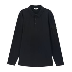 [볼빅어패럴] 남성 골프 우븐 포켓 제에리 티셔츠 VMTSO902_BK