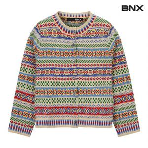[BNX]에스닉 패턴 니트가디건 (BW4CD021L0)