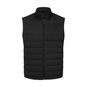 헤지스 골프 24FW 간절기필수템 블랙 남성 구스다운 경량 베스트 HUJU4D920BK