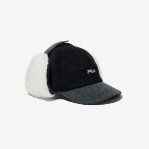 [휠라키즈] 플리스 귀달이캡모자 (FK3CPG4014X_BLK)