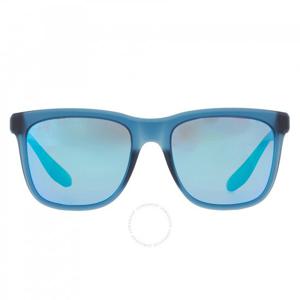 마우이 짐 페후 블루 하와이 스퀘어 남녀공용 선글라스 B602-03 55