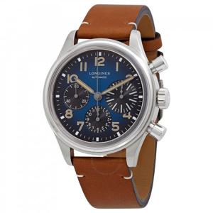 론진 헤리티지 크로노그래프 오토매틱 블루 다이알 남성용 시계 L2.816.1.93.2