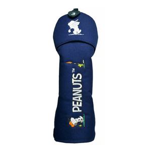 골프잇 일본수입정품 스누피 피넛 네이비블루 우드커버 H459