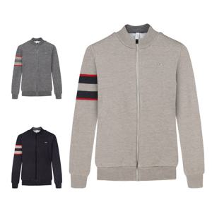 클라우스 남성 덕다운 방풍 니트 패딩 자켓 FH23WM2315