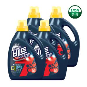 비트 액체 세탁세제 스트롱세븐 3L 용기 일반용 x 4개