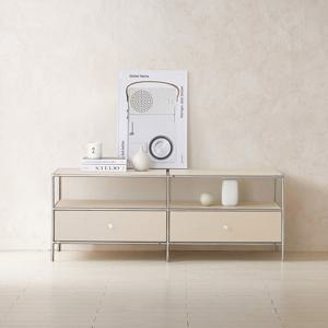 이노센트 스틸스 1400 낮은 모듈 거실장 선반형 i104758