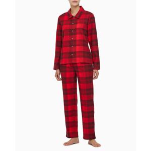 [캘빈클라인언더웨어]여성 플란넬 파자마 롱슬리브 탑 QS7034AD-K94