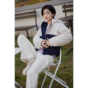 [백화점][폴햄]여성 리버시블 크롭 후드양면패딩(PHE4JP2370)