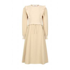 [레코브](레코브) 니트 배색 원피스(LC61C2OP501X)