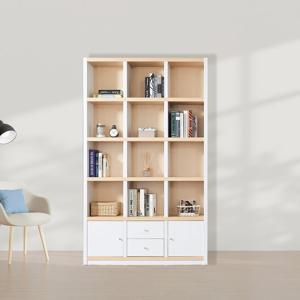 해너츠 5단 1200 책장 거실 수납 선반장 인테리어 장식장