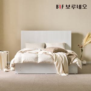 [착불] 보루네오 이브 템바보드 호텔수납 침대 프레임 Q